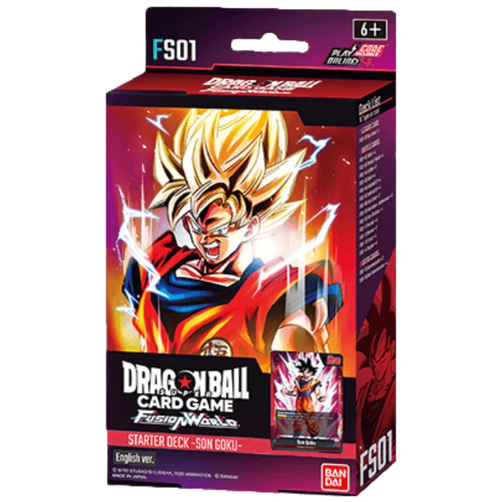 Dragon Ball Super Card Game - Fusion World - Starter Deck Son Goku FS01 - [ENG]